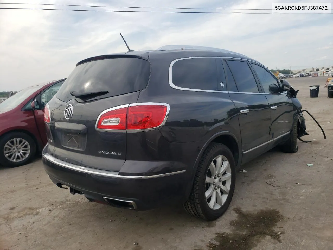 2015 Buick Enclave VIN: 5GAKRCKD5FJ387472 Lot: 67381694