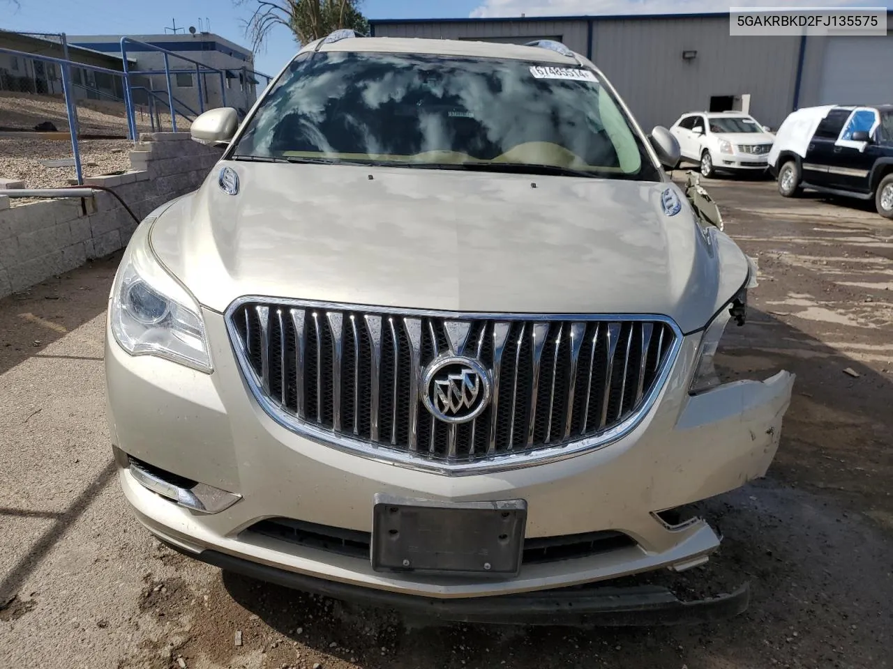 2015 Buick Enclave VIN: 5GAKRBKD2FJ135575 Lot: 67485514