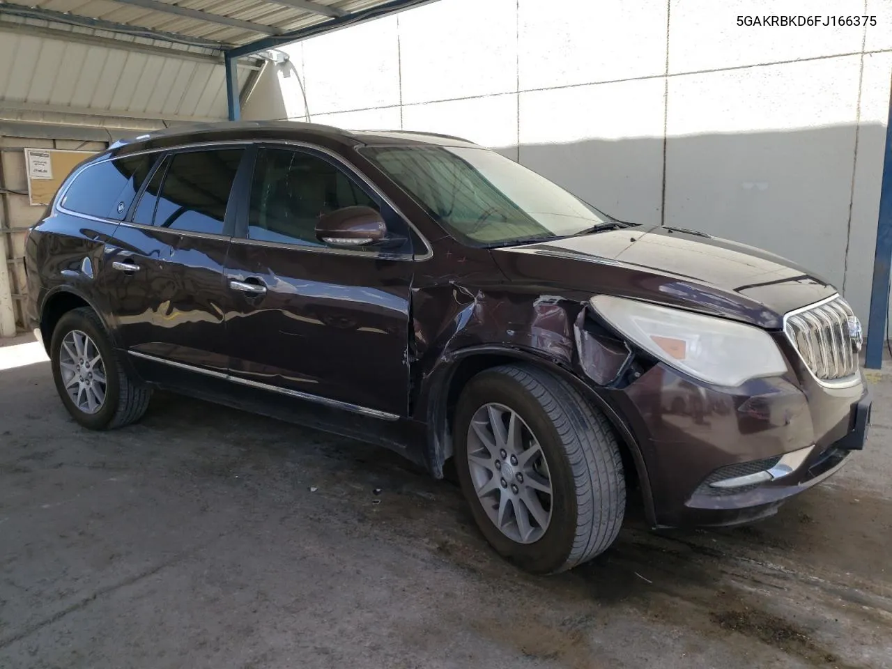 2015 Buick Enclave VIN: 5GAKRBKD6FJ166375 Lot: 67602014