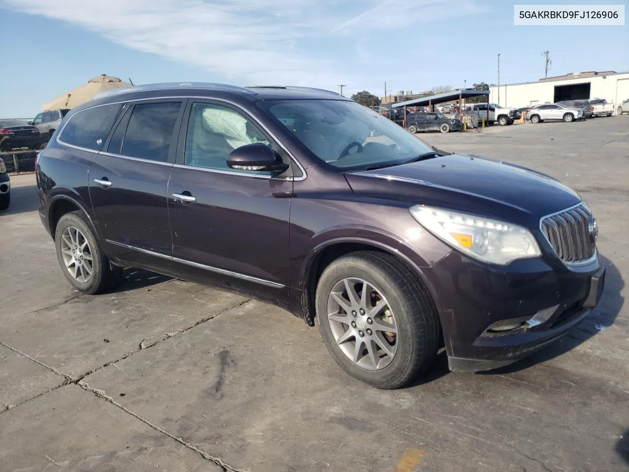 2015 Buick Enclave VIN: 5GAKRBKD9FJ126906 Lot: 67615334