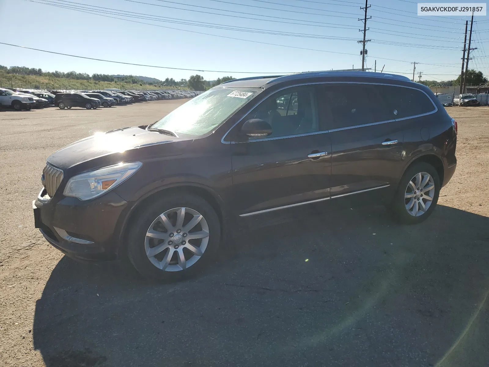 2015 Buick Enclave VIN: 5GAKVCKD0FJ291857 Lot: 67725484