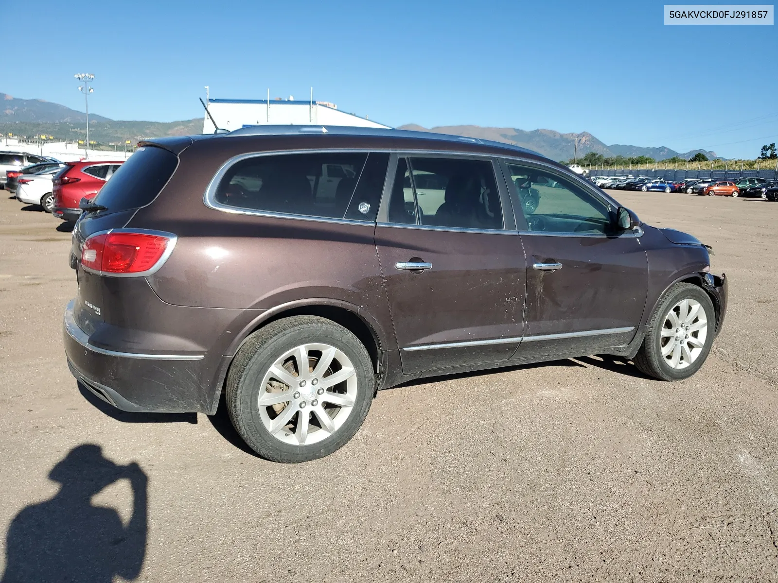 2015 Buick Enclave VIN: 5GAKVCKD0FJ291857 Lot: 67725484