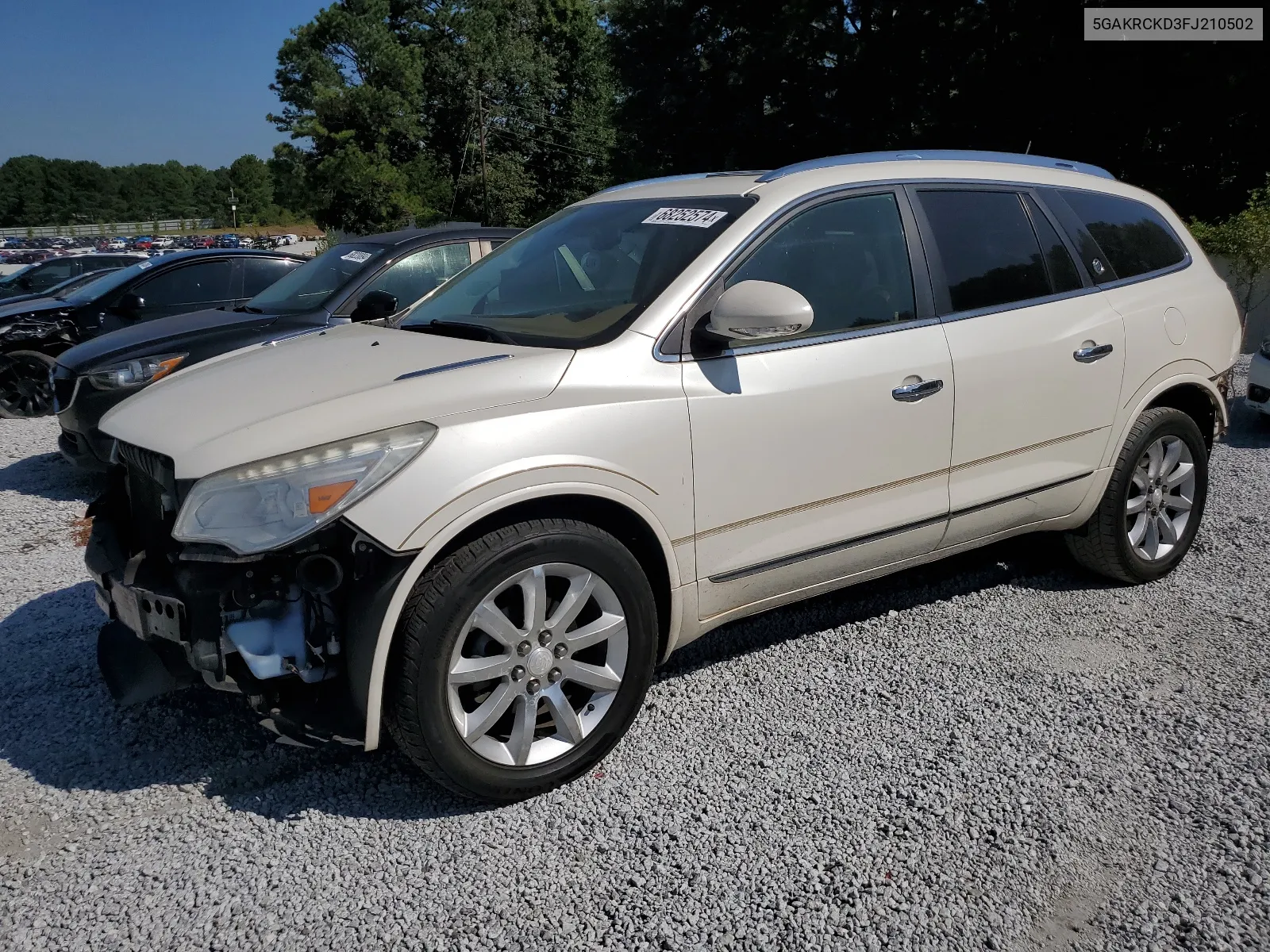 2015 Buick Enclave VIN: 5GAKRCKD3FJ210502 Lot: 68252574