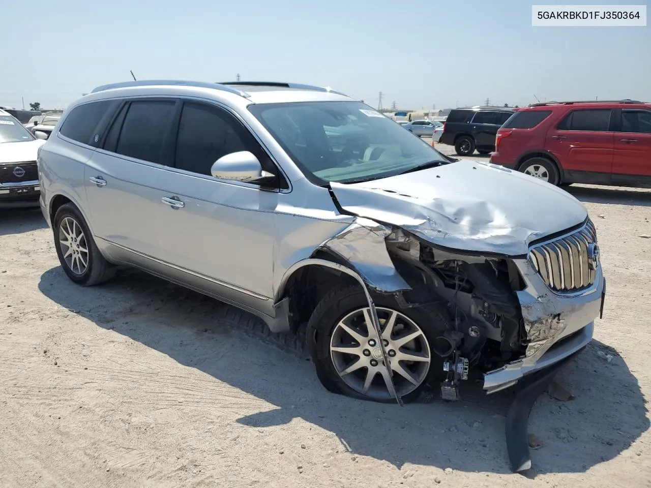 2015 Buick Enclave VIN: 5GAKRBKD1FJ350364 Lot: 68328604