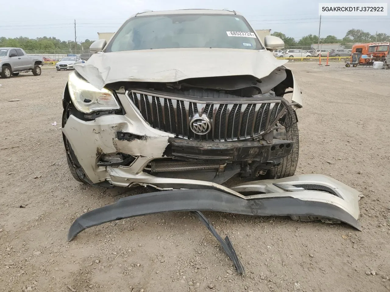 2015 Buick Enclave VIN: 5GAKRCKD1FJ372922 Lot: 68523724