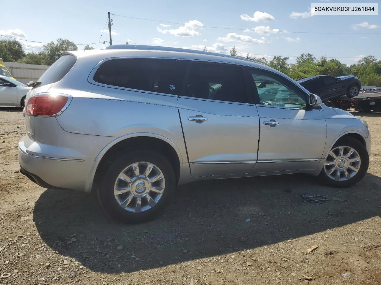 2015 Buick Enclave VIN: 5GAKVBKD3FJ261844 Lot: 68656474