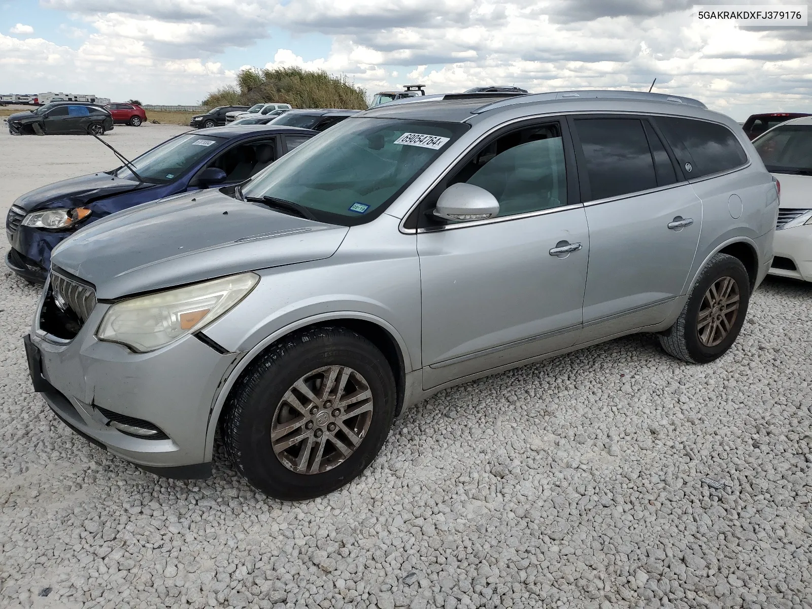 2015 Buick Enclave VIN: 5GAKRAKDXFJ379176 Lot: 69054764