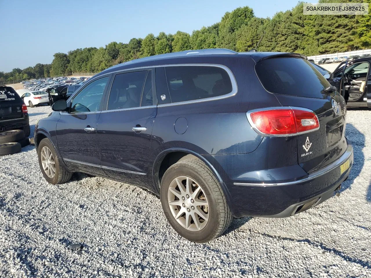 2015 Buick Enclave VIN: 5GAKRBKD1FJ382425 Lot: 69061264