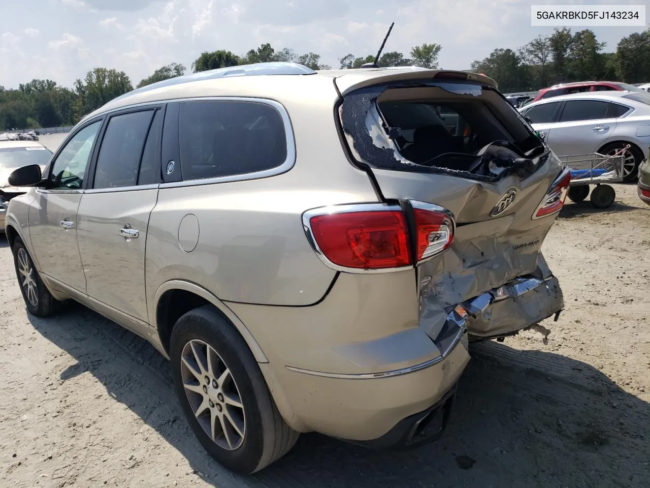 2015 Buick Enclave VIN: 5GAKRBKD5FJ143234 Lot: 69387824