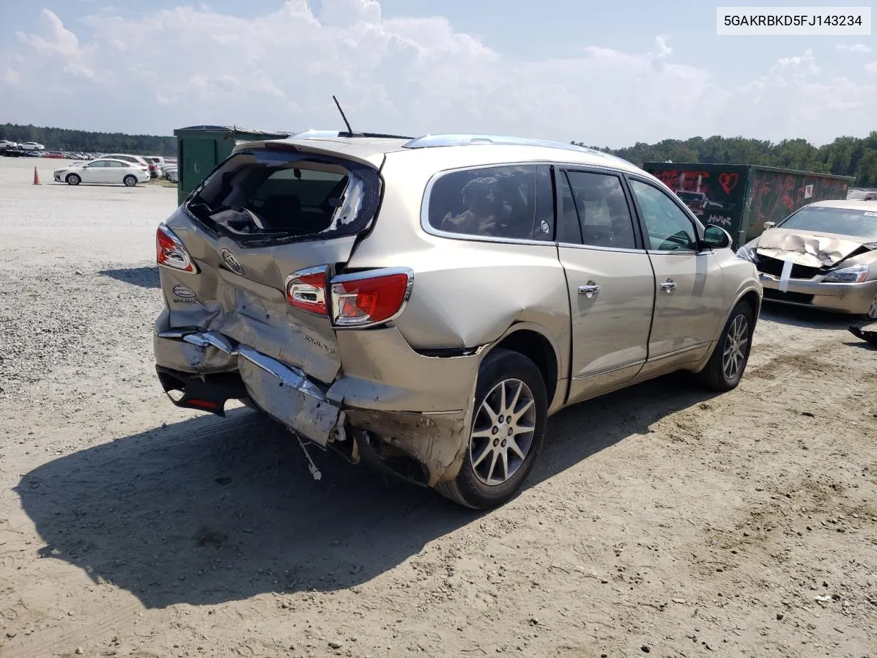 2015 Buick Enclave VIN: 5GAKRBKD5FJ143234 Lot: 69387824