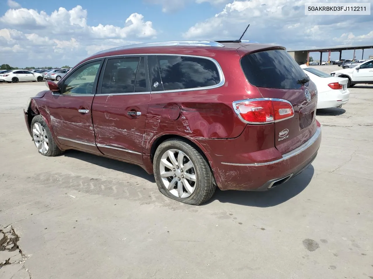 2015 Buick Enclave VIN: 5GAKRBKD3FJ112211 Lot: 69701254