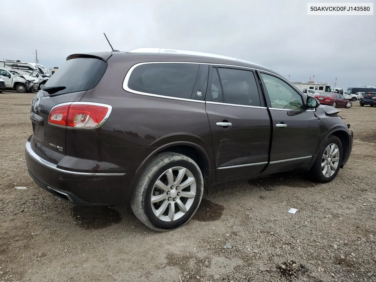 2015 Buick Enclave VIN: 5GAKVCKD0FJ143580 Lot: 70172224