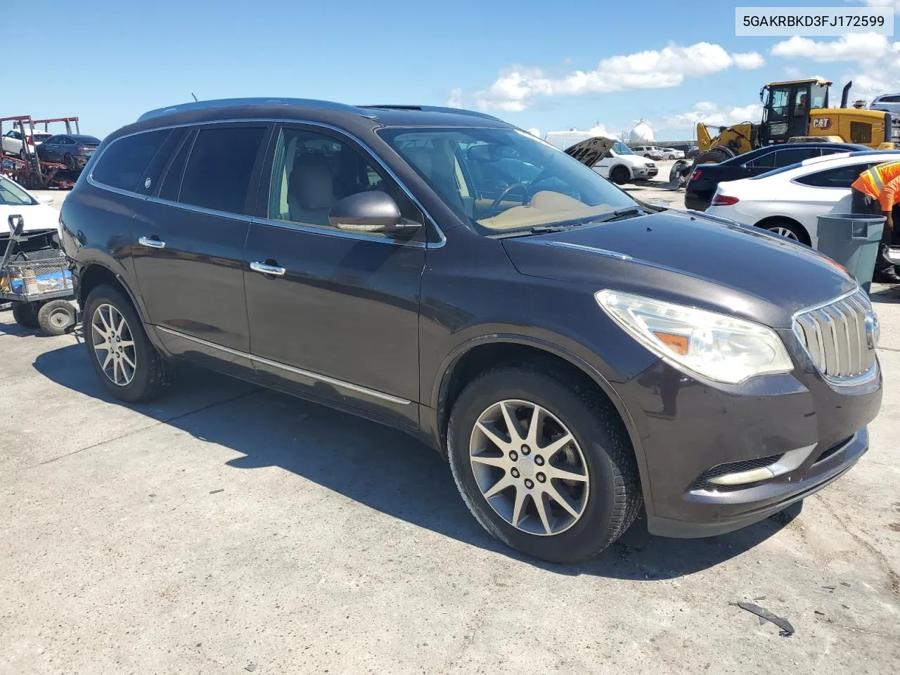 2015 Buick Enclave VIN: 5GAKRBKD3FJ172599 Lot: 70372584