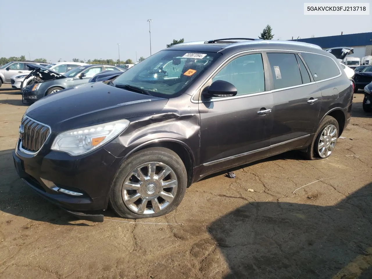 2015 Buick Enclave VIN: 5GAKVCKD3FJ213718 Lot: 70387094