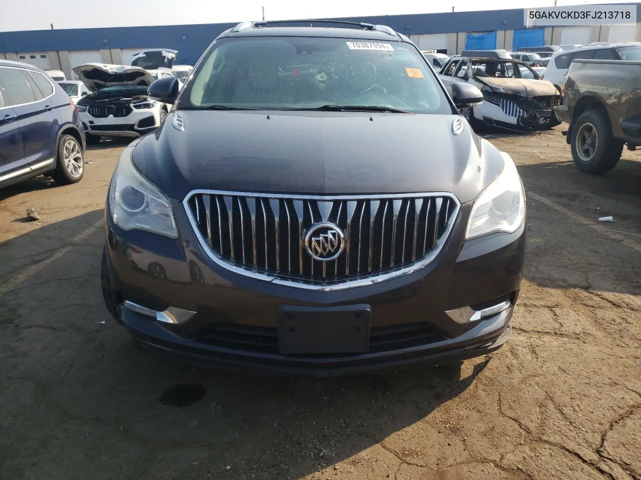 2015 Buick Enclave VIN: 5GAKVCKD3FJ213718 Lot: 70387094