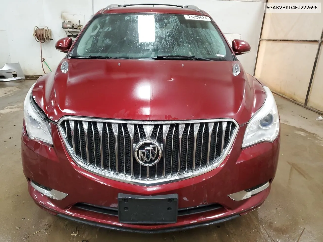 2015 Buick Enclave VIN: 5GAKVBKD4FJ222695 Lot: 71089674