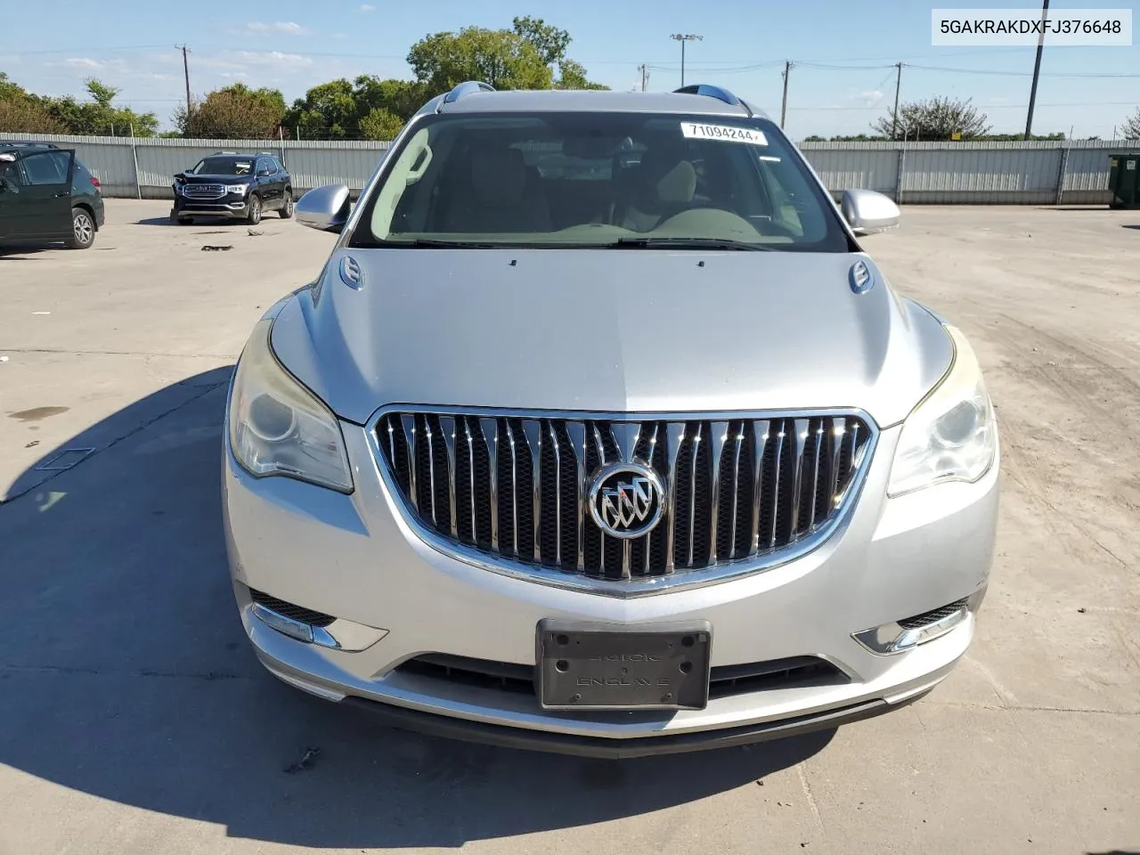 2015 Buick Enclave VIN: 5GAKRAKDXFJ376648 Lot: 71094244