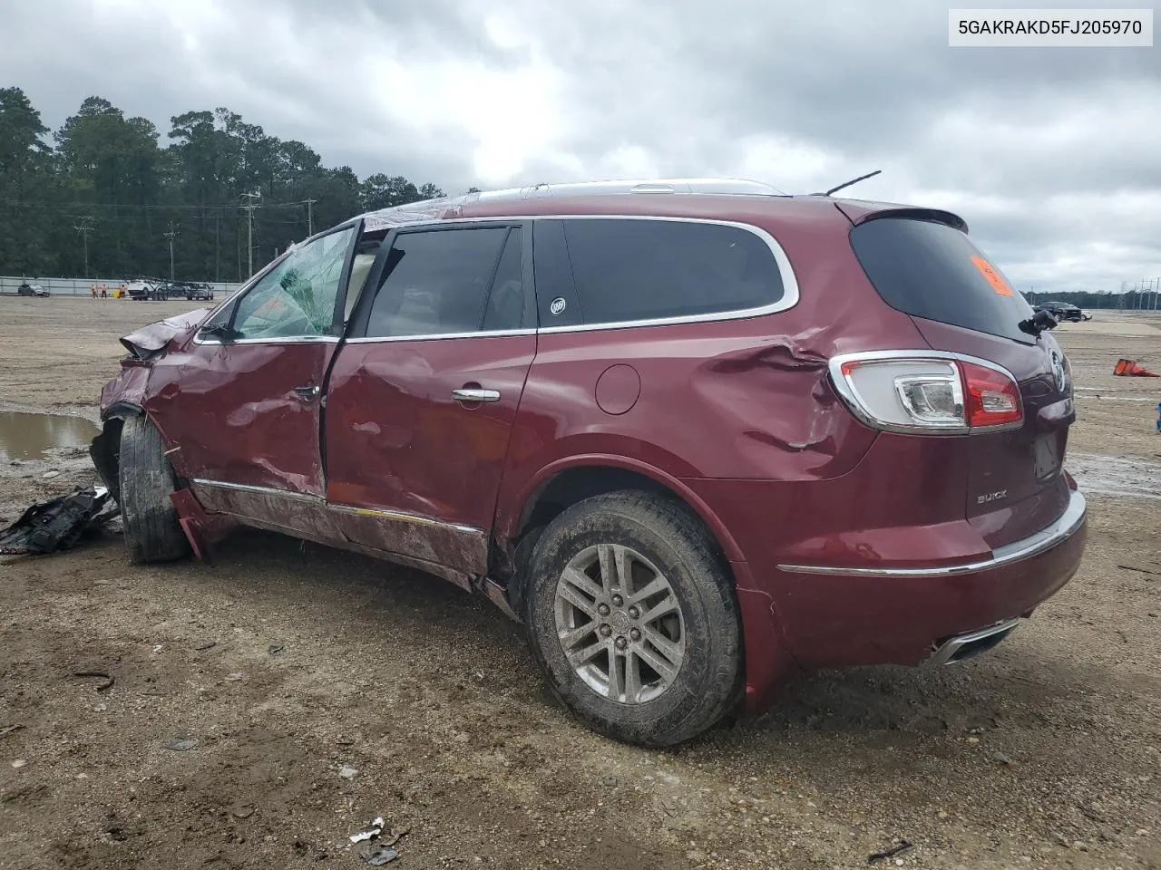 2015 Buick Enclave VIN: 5GAKRAKD5FJ205970 Lot: 71219734