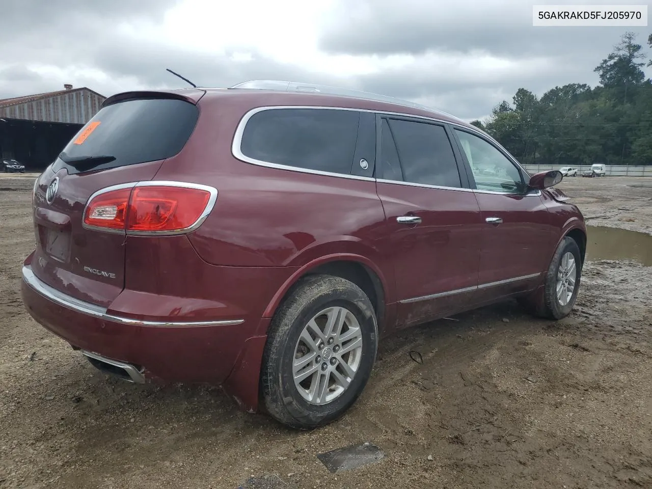 2015 Buick Enclave VIN: 5GAKRAKD5FJ205970 Lot: 71219734