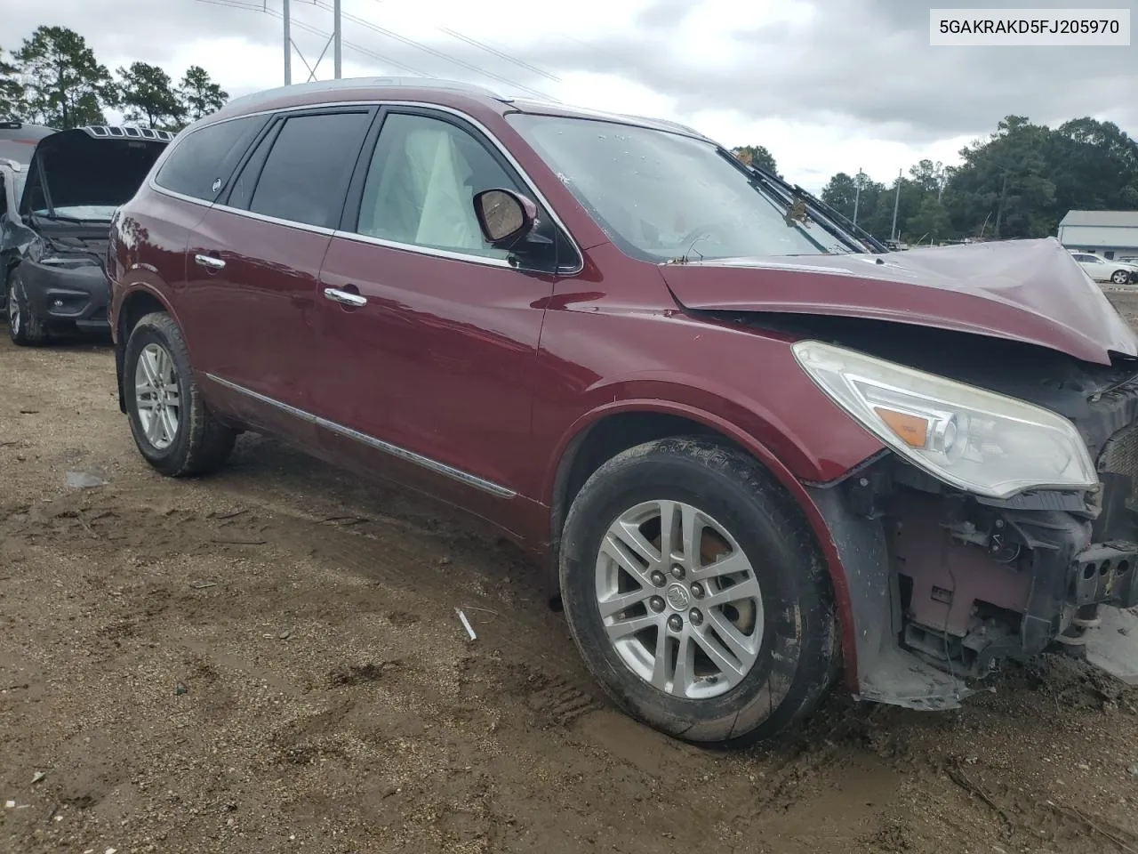 2015 Buick Enclave VIN: 5GAKRAKD5FJ205970 Lot: 71219734