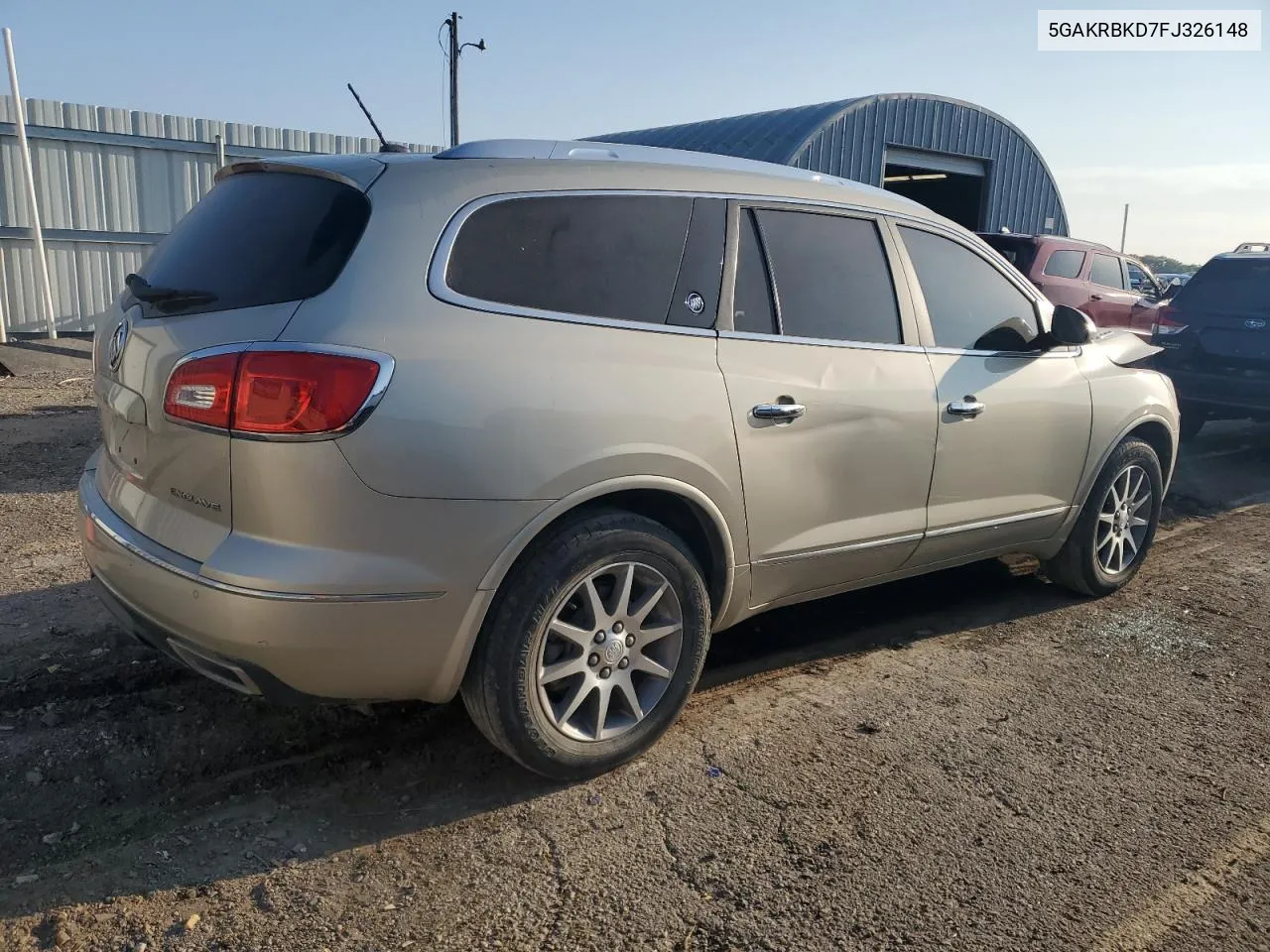 2015 Buick Enclave VIN: 5GAKRBKD7FJ326148 Lot: 71434694