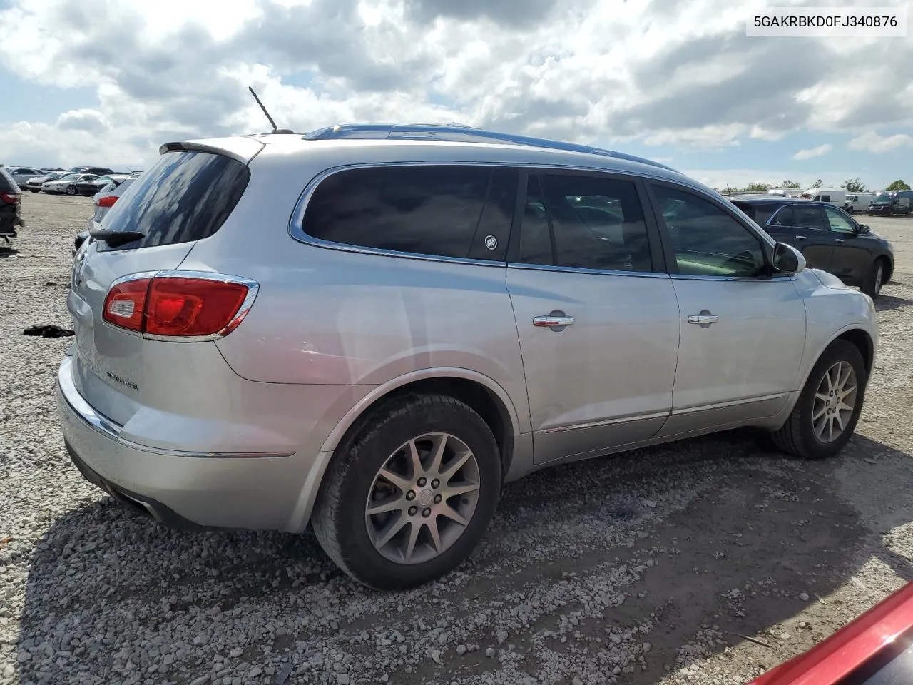 2015 Buick Enclave VIN: 5GAKRBKD0FJ340876 Lot: 71552484