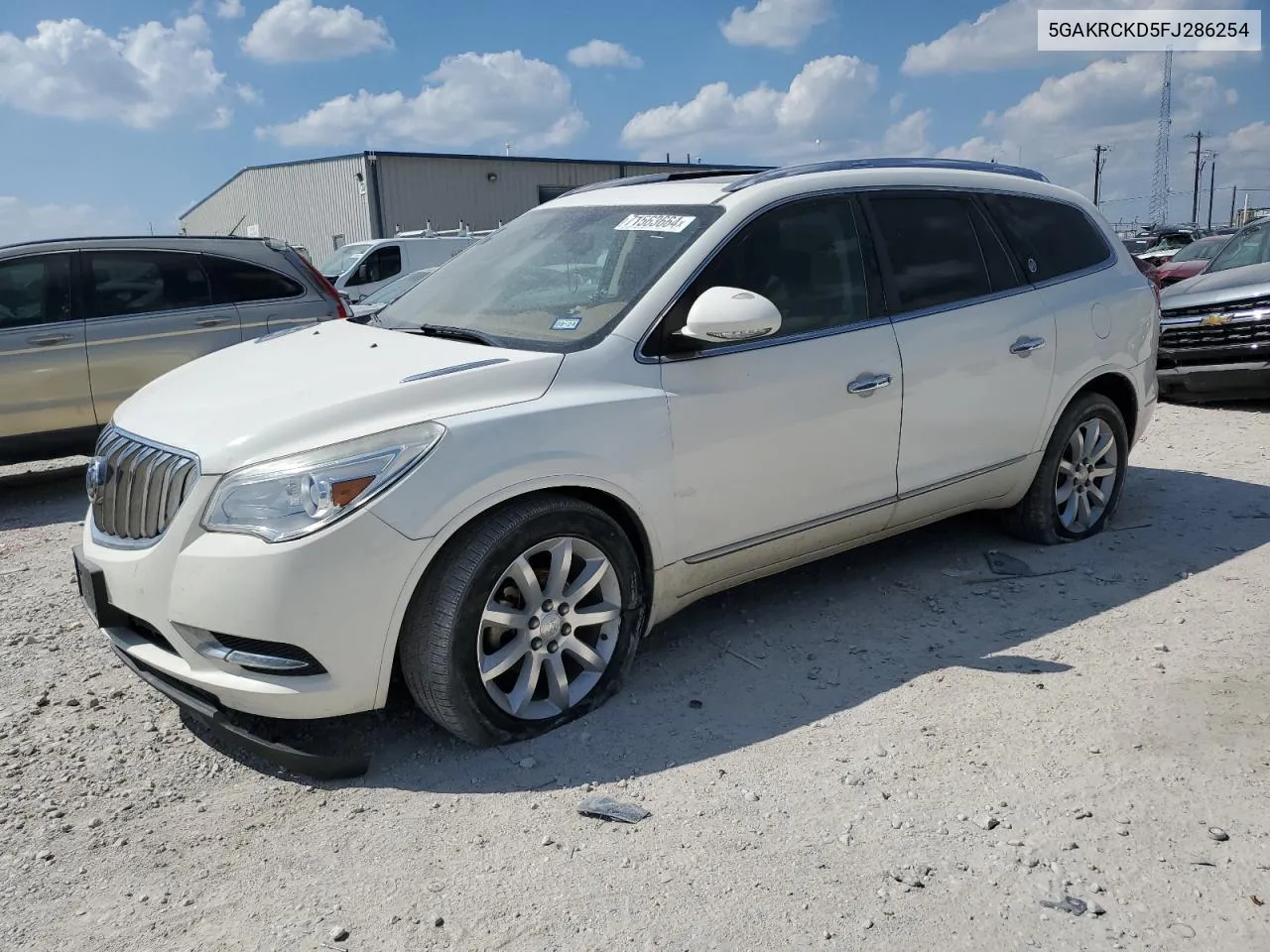 2015 Buick Enclave VIN: 5GAKRCKD5FJ286254 Lot: 71563664