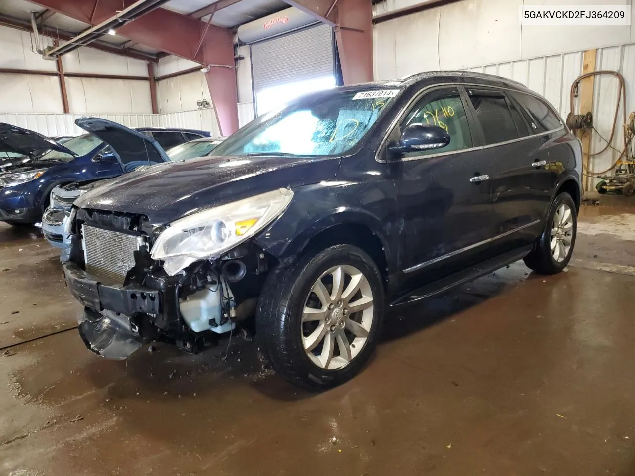 2015 Buick Enclave VIN: 5GAKVCKD2FJ364209 Lot: 71637014