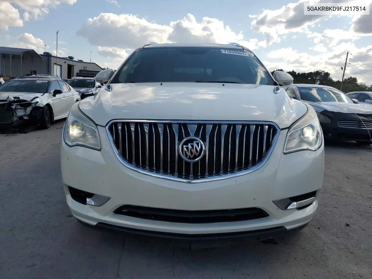 2015 Buick Enclave VIN: 5GAKRBKD9FJ217514 Lot: 71839904