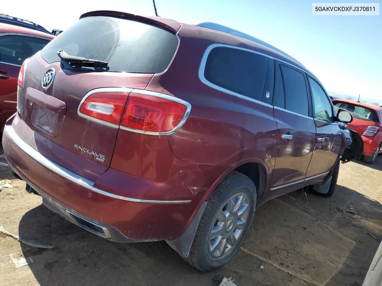 5GAKVCKDXFJ370811 2015 Buick Enclave