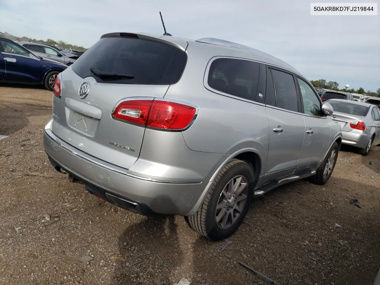 2015 Buick Enclave VIN: 5GAKRBKD7FJ219844 Lot: 72800174