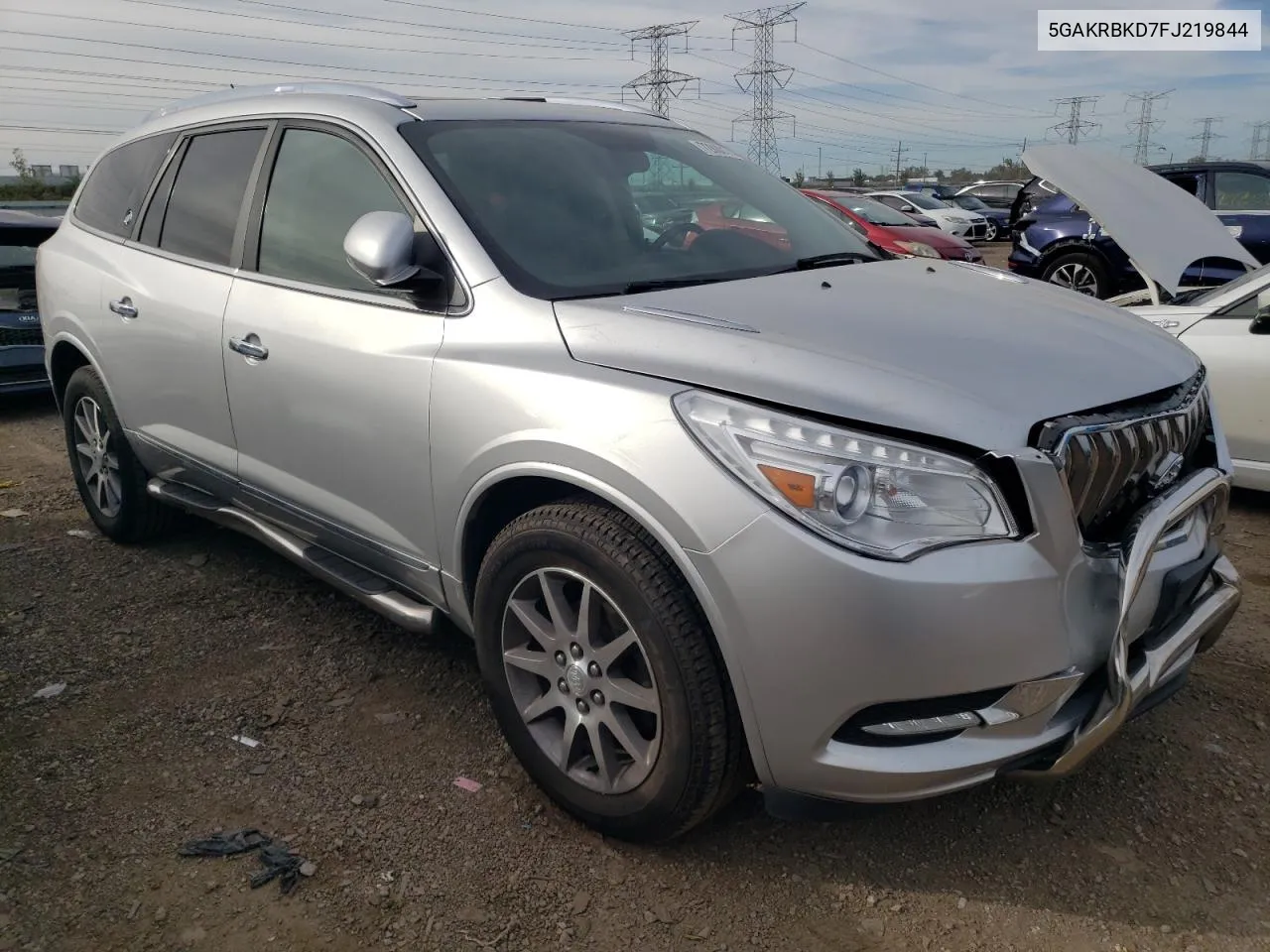 2015 Buick Enclave VIN: 5GAKRBKD7FJ219844 Lot: 72800174