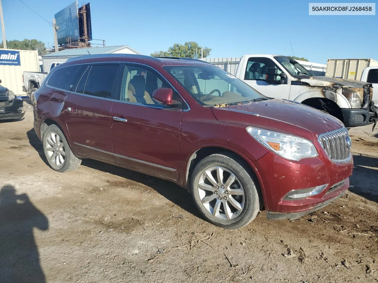 2015 Buick Enclave VIN: 5GAKRCKD8FJ268458 Lot: 73410074