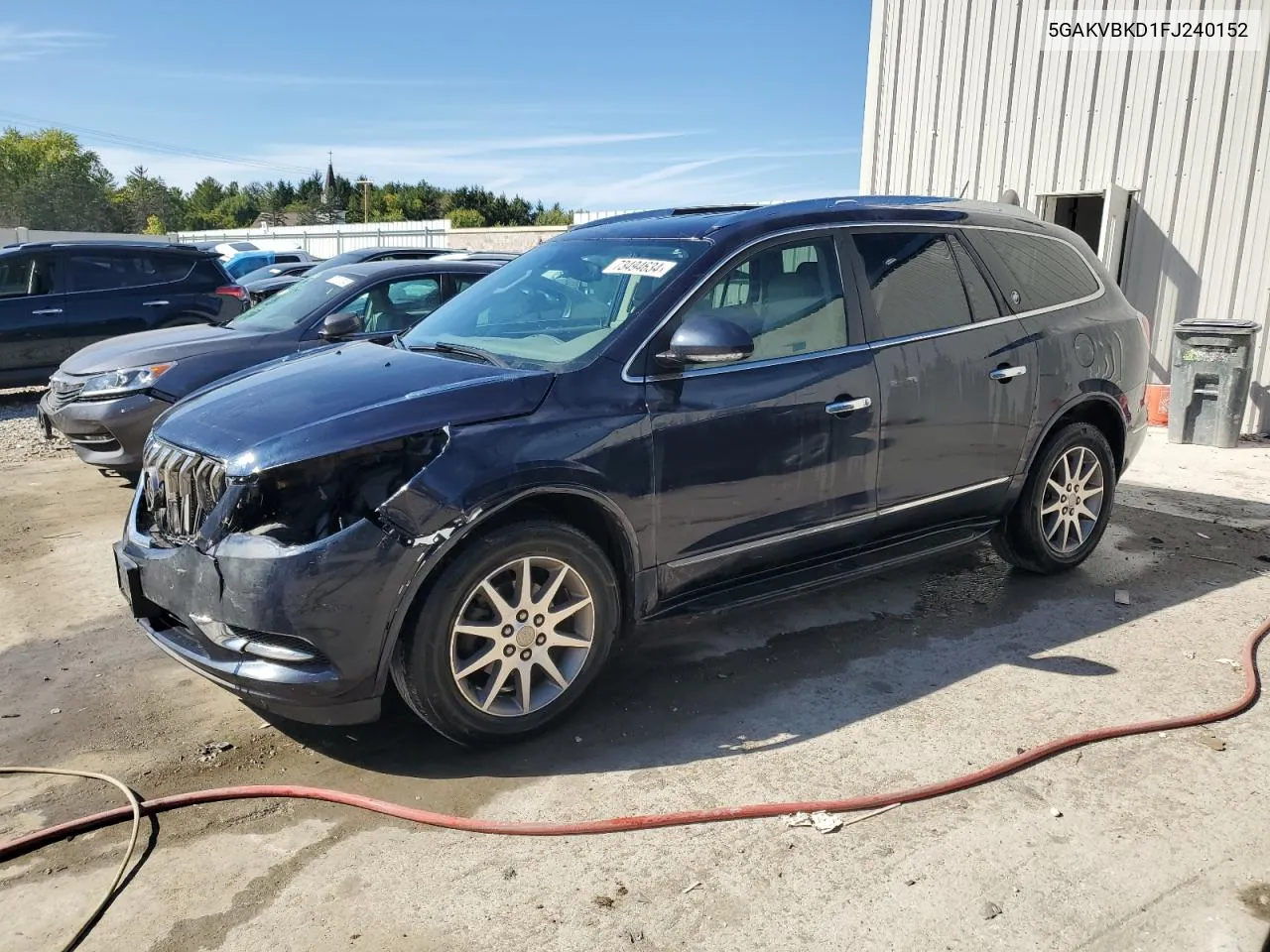 2015 Buick Enclave VIN: 5GAKVBKD1FJ240152 Lot: 73494634