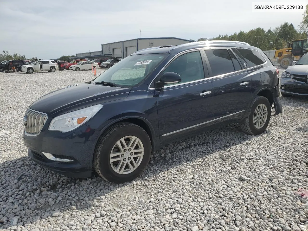 2015 Buick Enclave VIN: 5GAKRAKD9FJ229138 Lot: 73509064