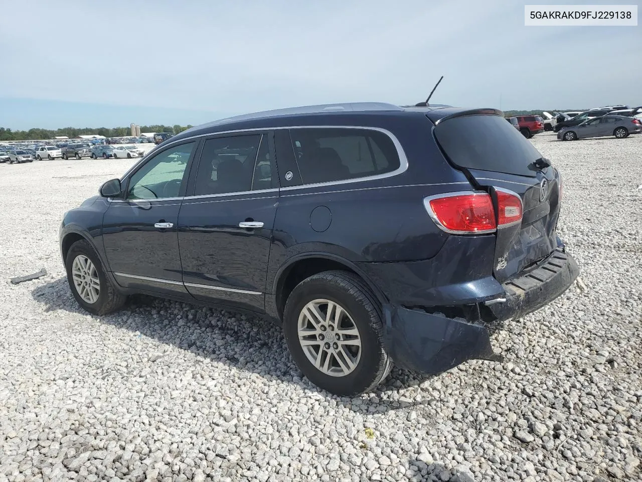 5GAKRAKD9FJ229138 2015 Buick Enclave