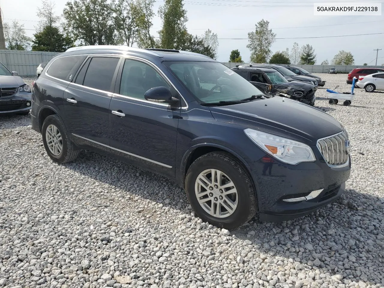 5GAKRAKD9FJ229138 2015 Buick Enclave