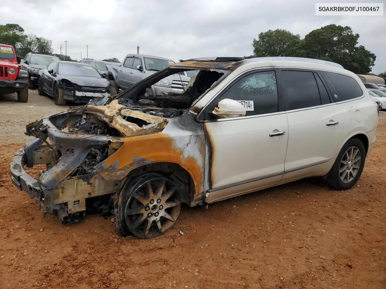 2015 Buick Enclave VIN: 5GAKRBKD0FJ100467 Lot: 73615714