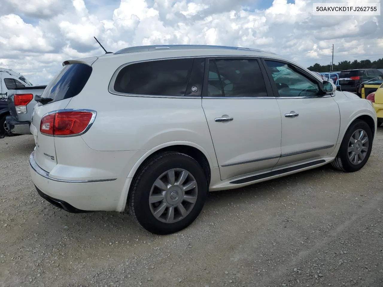 2015 Buick Enclave VIN: 5GAKVCKD1FJ262755 Lot: 73871974