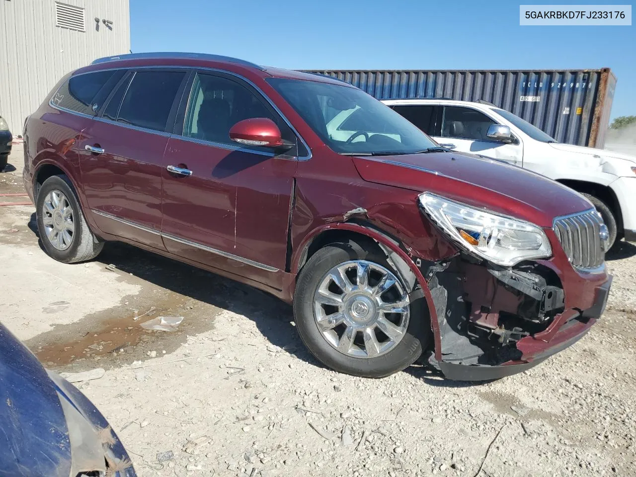 2015 Buick Enclave VIN: 5GAKRBKD7FJ233176 Lot: 73997974