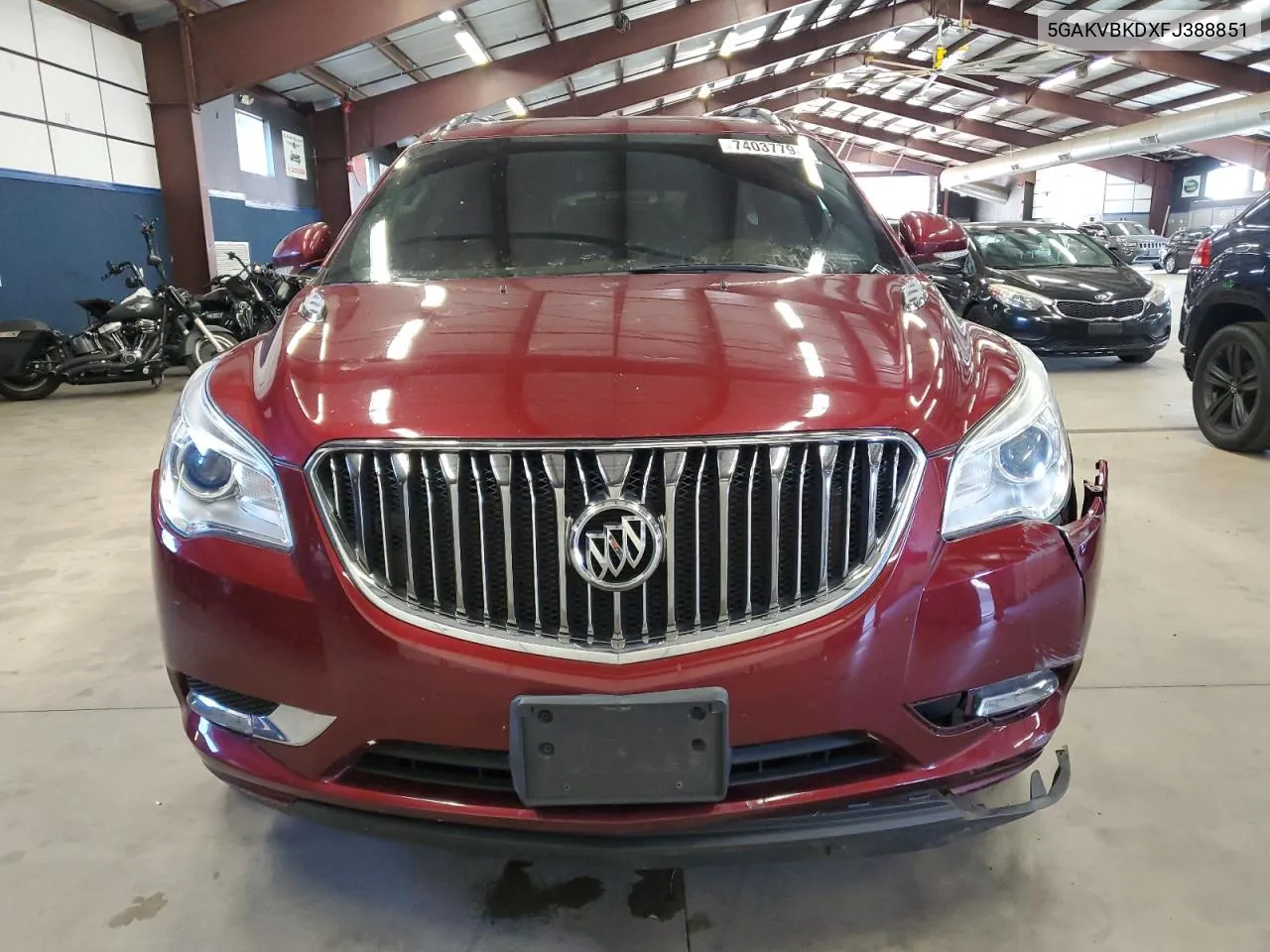 5GAKVBKDXFJ388851 2015 Buick Enclave