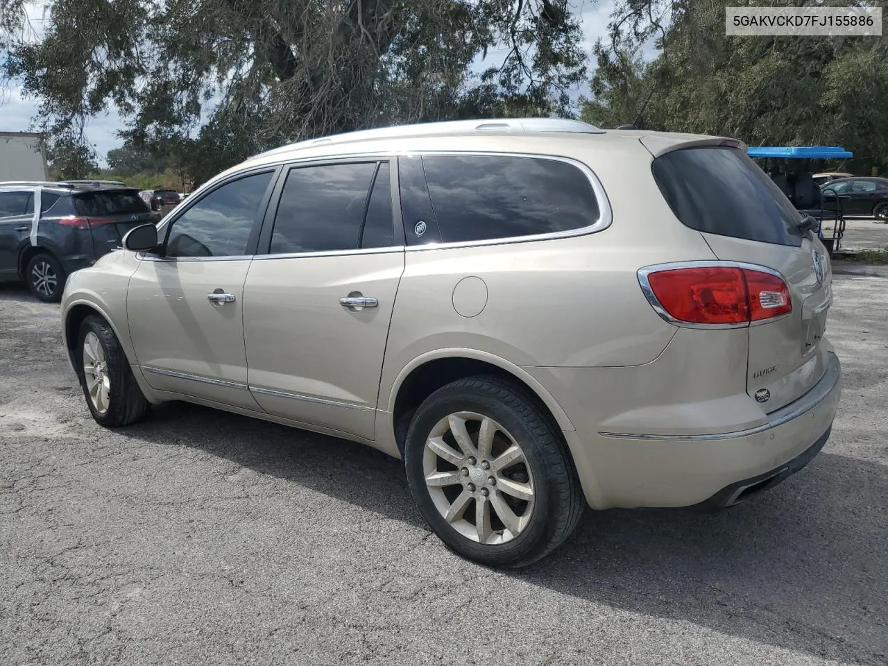 2015 Buick Enclave VIN: 5GAKVCKD7FJ155886 Lot: 74104724