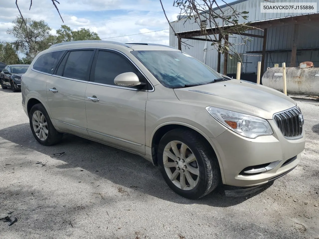 2015 Buick Enclave VIN: 5GAKVCKD7FJ155886 Lot: 74104724