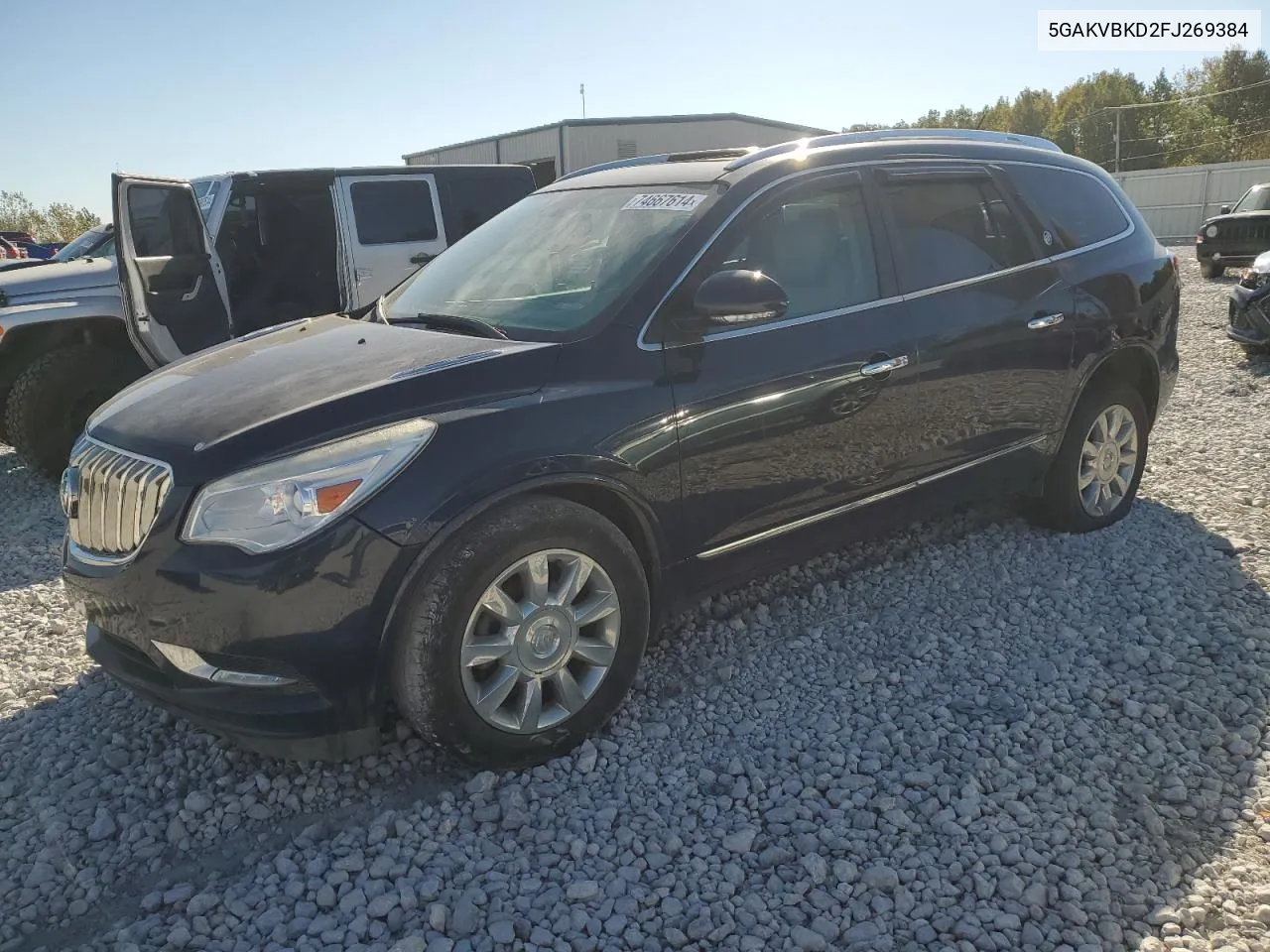 2015 Buick Enclave VIN: 5GAKVBKD2FJ269384 Lot: 74667614