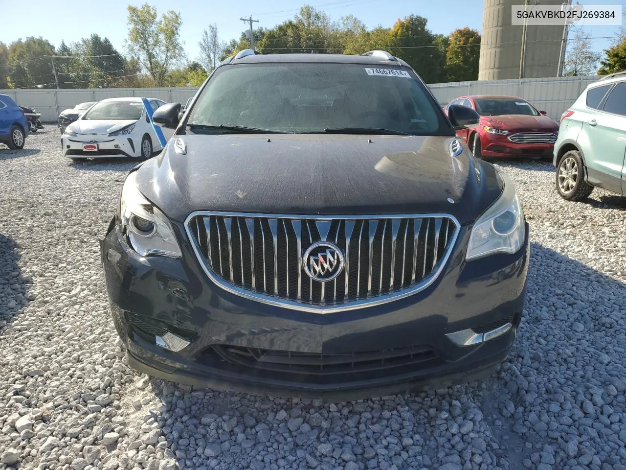 2015 Buick Enclave VIN: 5GAKVBKD2FJ269384 Lot: 74667614