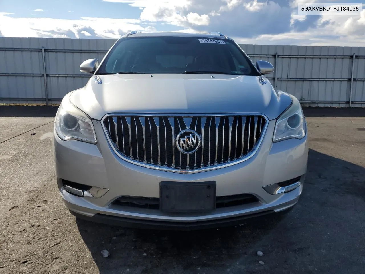 2015 Buick Enclave VIN: 5GAKVBKD1FJ184035 Lot: 74787604