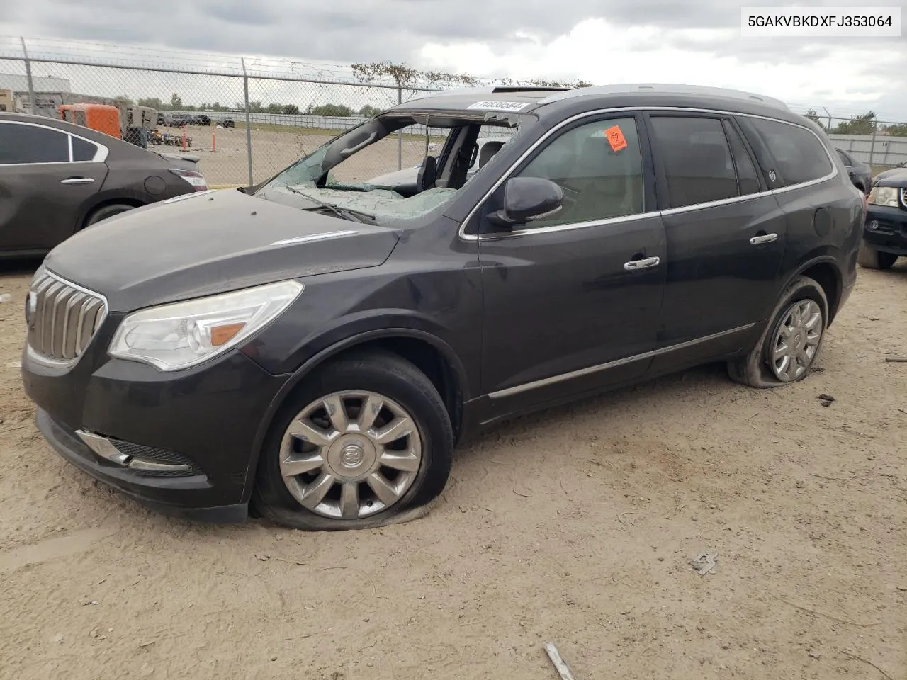 2015 Buick Enclave VIN: 5GAKVBKDXFJ353064 Lot: 74839584