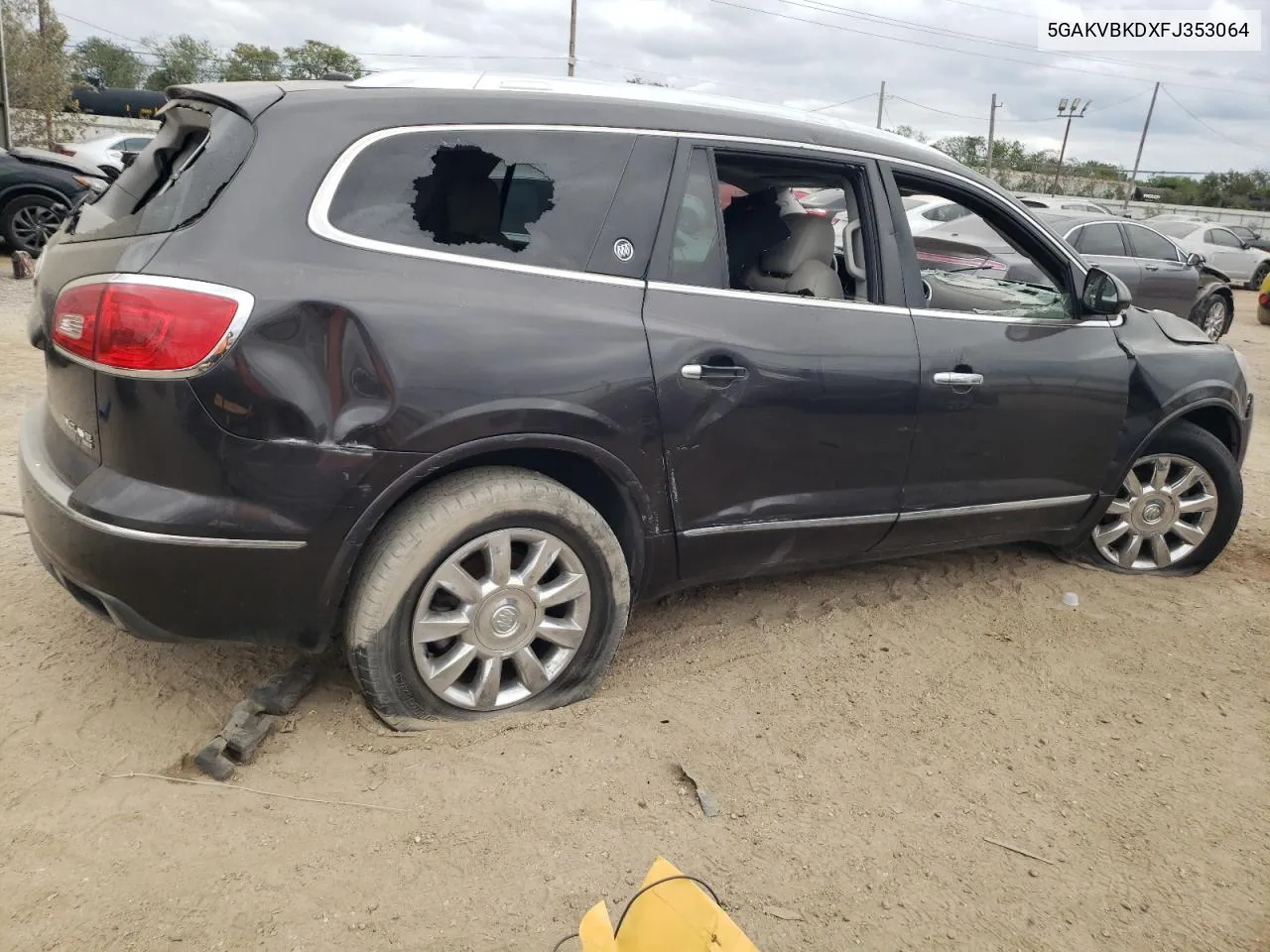 2015 Buick Enclave VIN: 5GAKVBKDXFJ353064 Lot: 74839584