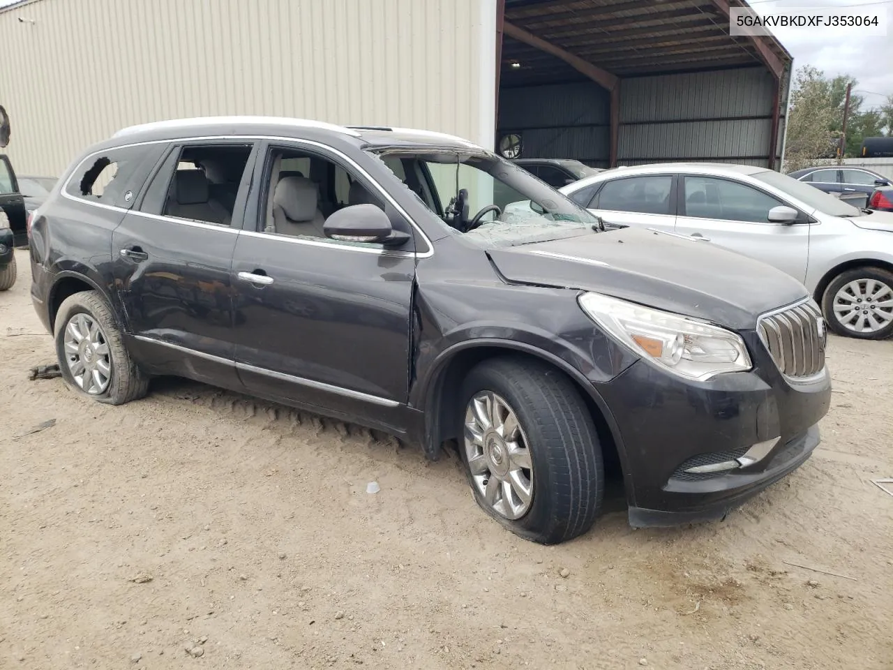 2015 Buick Enclave VIN: 5GAKVBKDXFJ353064 Lot: 74839584