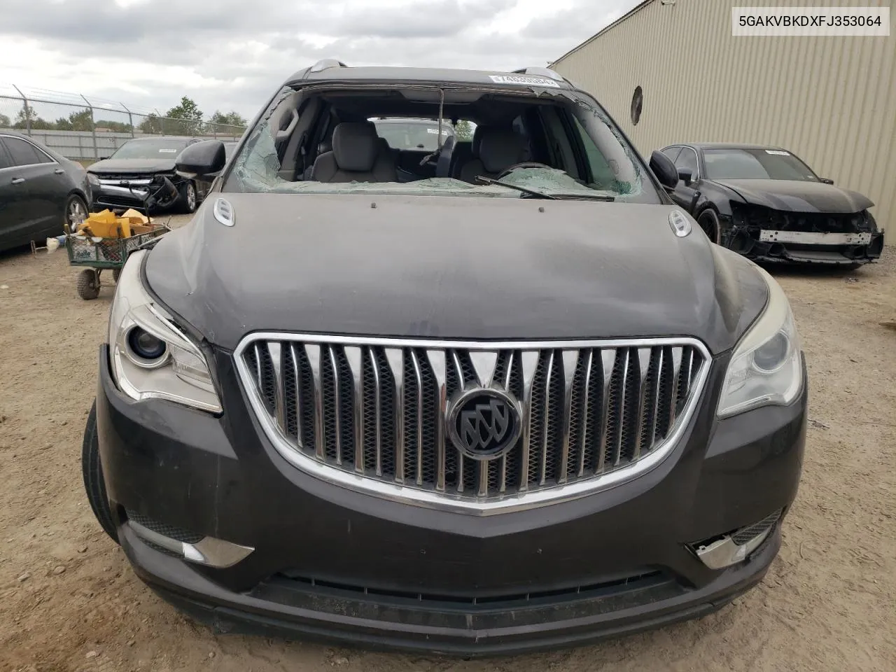 2015 Buick Enclave VIN: 5GAKVBKDXFJ353064 Lot: 74839584